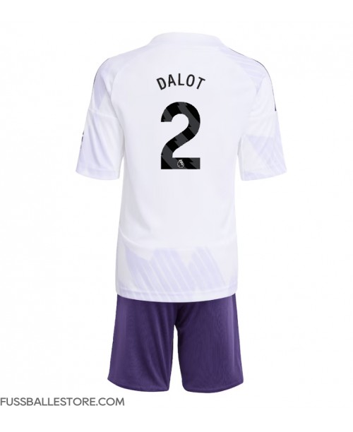 Günstige Manchester United Diogo Dalot #2 Auswärts Trikotsatzt Kinder 2025-26 Kurzarm (+ Kurze Hosen) Günstige Manchester United Diogo Dalot #2 Auswärts Trikotsatzt Kinder 2025-26 Kurzarm (+ Kurze Hosen)